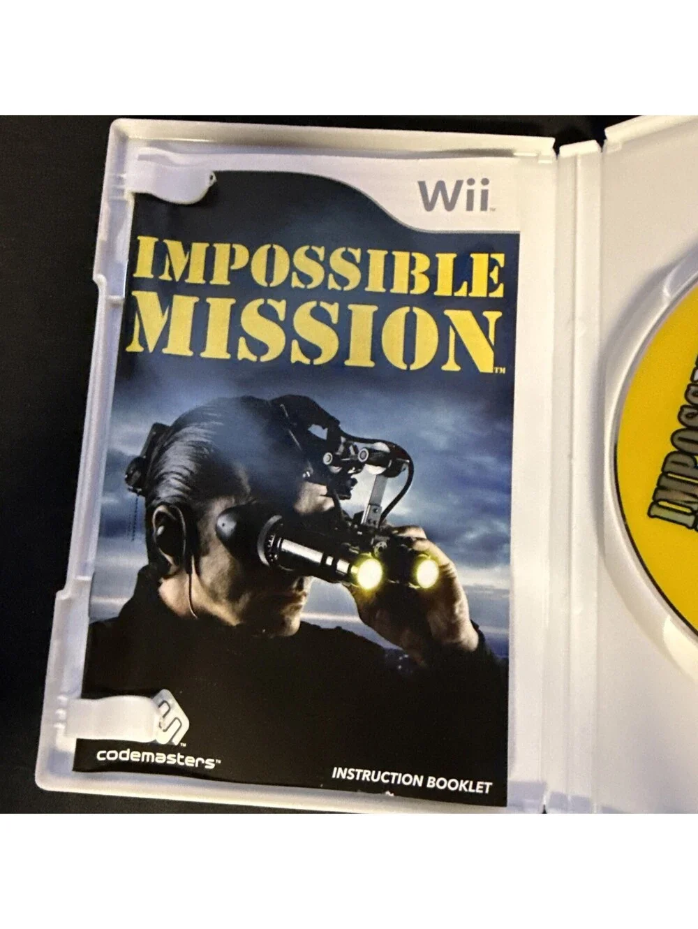 Impossible Mission Nintendo Wii Game COMPLETE w/ MANUAL TESTED! Clean Disc